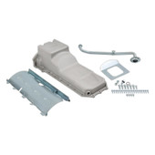 HOLLEY 302-75 CAST HEMI REAR SUMP SWAP OIL PAN Fits Non-VVT Gen III Hemi Engines 2003-2008 5.7L/ 2005-2010 6.1L/2007-2010 392 Hemi Crate Engines; 6.2 Quarts; With Windage Tray; Rear Wet Sump; With Baffle; Natural; Aluminum