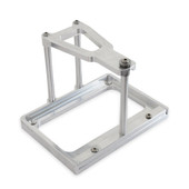 HOLLEY 120106DS ALUMINUM BATTERY MOUNT GRP 34/78 For Use With Group 34/78 Batteries With A Standard Length Of 10-1/4 Inch; Aluminum; With Stainless Steel Fasteners