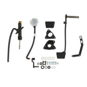 HOLLEY 319-910 67-69 CHEVY CAMARO HYD. CLUTCH CONV With Clutch Master Cylinder (Based On 4th Gen F-Body)/ Clutch Pedal With Pad/ Clutch Rod Assembly/ Master Cylinder Mount And Reinforcement Plate/ Master Cylinder Reservoir Kit/ Mounting Hardware