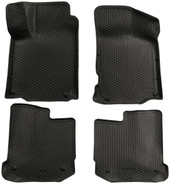 HUSKYLINER 89311 FLR BEETLE 98-06GOLF00-07 Molded Fit; Fluid Containment Ribs and Treads; Black; Rubber; 4 Piece