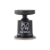 MOB ARMOR MOBN-STX-BLK MOBNETIC STIX Magnetic Adjustable Up To 25 Degrees Tilt And 360 Degrees Rotating; 90 Pound Capacity Magnetic Mount; Black; Aluminum; With 2 Device Plates/ Installation Instructions/ Surface Preparation Wipes
