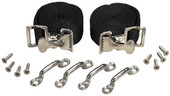 MOELLER 035711-10-1 TPSD TANK HOLD DOWN 72' STRAPS 72 Inch Length; Rectangular; Black; Nylon Strap And Stainless Steel Bracket; With Two Nylon Strap/ Four Hold Down Bracket/ Mounting Screw