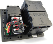 BLUE SEA 1331-BSS PANEL 360 COVER AC REAR 1 MODULE For 360 Panel AC Components And Circuits From DC System Elements; Black; Thermoplastic