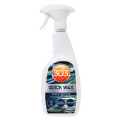 303 PRODUCTS 30213 6/32 OZ 303  QUICK WAX Carnauba Wax; Use To Remove Water Spots/ Dirt/ Dust/ Grime; 32 Ounce