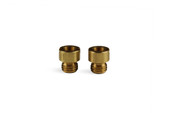 HOLLEY 122-65 122-65 JETS For Use With Holley Carburetor; Gasoline; 0.065 Inch Hole Size; Brass; Set of 2