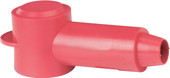 BLUE SEA 4008-BSS CABLECAP .475 X.130 STUD RED Use To Insulate Stud Type Connectors On Alternators/ Starters/ Windlasses; 0.47 To 0.13 Inch Stud; Red; PVC