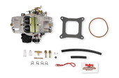 HOLLEY 0-80570 0-80570 570CFM AVENGER 4 Barrel; 570 Cubic Feet Per Minute (CFM); Spread Bore Flange; Electric Choke; Vacuum Secondaries; Gasoline; Shiny Zinc
