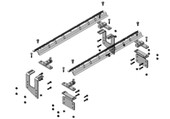 DEMCO 8552033 FRAME BRACKET F/2017-2018 TITAN Brackets; Bolt-On; Drilling Required