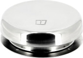 VETUS PORTOS1 MUSHROOM VENTILATOR TYPE PORTOS 1 ( Mushroom Vent; 4.6 Inch Diameter; Polished High Gloss; 316 Stainless Steel; 30 Square Centimeter Free Flow Area; With Mosquito Screen And Synthetic Counter Flange; Single