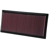 K&N FILTER 33-2084 PANEL FLTR SEE APPL.GUIDE Washable; Red; Cotton Gauze; Panel; 13-7/16 Inch Length x 6-5/8 Inch Width x 1-1/8 Inch Height