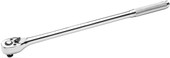PERFORM TOOL W32122 RATCHET 1/2 Inch Drive x 15 Inch Length; Quick Release Long Handle; 24 Teeth; Polished Nickel Chrome Plated; Chrome Vanadium Alloy Steel; Single