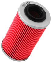 K&N FILTER KN-564 OIL FILTER; POWERSPORTS Cartridge Style; High Flow Premium Media; Without Anti Drain Back Valve; Without Bypass Valve; Without Removal Nut; 2.219 Inch Outside Diameter x 3.813 Inch Height; Orange; Nitrile Rubber Gasket K&N FILTER KN-564 OIL FILTER; POWERSPORTS Cartridge Style; High Flow Premium Media; Without Anti Drain Back Valve; Without Bypass Valve; Without Removal Nut; 2.219 Inch Outside Diameter x 3.813 Inch Height; Orange; Nitrile Rubber Gasket