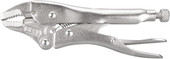 PERFORM TOOL W30752 PLIERS-LOCKING Curved Jaw Locking; 5 Inch Length; Non-Reversible; With Automatic Return; Chrome Vanadium Steel