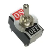 WIRTHCO 20511 12V 20 AMP ON/OFF METAL TOGGLE 12 Volt; 20 Ampere; On/Off Metal Toggle; With Screw Terminal