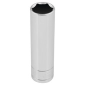 PERFORM TOOL W32320 SOCKET DP 5/8 1/2 Inch Drive; 5/8 Inch; Standard; Deep Socket; 6 Point; Polished Nickel Chrome Plated; Vanadium Alloy Steel; Single