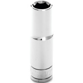 PERFORM TOOL W32316 SOCKET 1/2 1/2 Inch Drive; 1/2 Inch; Standard; Deep Socket; 6 Point; Polished Nickel Chrome Plated; Vanadium Alloy Steel; Single