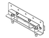 DEMCO 6004 UMS ADPTR PLATES FOR AUTO Converts Manual Sliding/ Stationary Rails To Autoslide Rails; Bolt-On; No Drilling Required