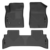 HUSKYLINER 95161 2021 CHEVROLET TRAILBLAZER FWD Molded Fit; Raised Ridge; Black; Thermoplastic Elastomer; 3 Piece
