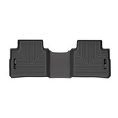 HUSKYLINER 53991 2021 NISSAN ROGUE - 2ND SEAT F Molded Fit; Smooth Arcing Ribs/ Raised Heel Pad; Black; Rubber; 1 Piece