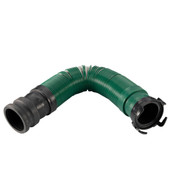 LIPPERT COMP 360789 TOTE TANK ADAPTOR KIT Portable Tote Tank Adapter; 49 Inch Extended Length; 18 Inch Compressed Length; 4 To 1 Compression Ratio; Vinyl; Green; With Hose/ Cam Lock Adapter Fitting and Bayonet Fitting