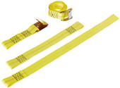 ROADMASTER 2150 UNIVERSAL TIE DOWN STRAP Vehicle Tie Down; For Use With Roadmaster Tow Collies; Fits Up To 30 Inch Diameter x 11 Inch Width Tires; 7700 Pound Capacity; Single