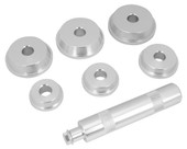 PERFORM TOOL W83020 BEARNG/SEAL INST SET Use To Install Wheel Bearing Races And Seals Without Destruction To Race And Axle Housing; Six Driver Each Size Of 1.565 Inch/ 1-3/4 Inch/ 1.965 Inch/ 2.325 Inch/ 2.47 Inch/ 2.555 Inch