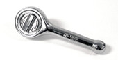 PERFORM TOOL W38112 RATCHET-STUBBY 3/8 Inch Drive x 3-15/16 Inch Length; Stubby Round Head; 41 Teeth; Polished Nickel Chrome Plated; Chrome Vanadium Alloy Steel; Single