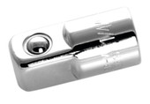PERFORM TOOL W36157 SOCKET ADAPTER 1/4 Inch Female x 3/8 Inch Male; Chrome Plated; Chrome Vanadium Steel; Single