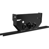 BUYERS PROD 1809060A PLATE HITCH FORD RECEIVER FINISHED 2 Inch Receiver; 20000 Pound Gross Trailer Weight; For Use On Flat Bed Trucks/ Cab and Chassis and Dump Trucks; Weld-On And Bolt-On Mount; With Bottom Bumper