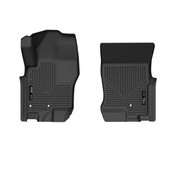 HUSKYLINER 52331 FRONT FLOOR LINERS Molded Fit; Raised Channels And Edges; Black; TPE - Thermoplastic Elastomer; 2 Piece