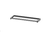NORCOLD 640474 DOUBLE LAYER SHELF REAR-WIRE Replacement For Norcold N8DC Series Refrigerators; Fresh Food Compartment; Wire; Without Cutout; Rear