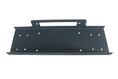 TRAILFX WA017 TFX WINCH MNT PLT-UNIV For Winches Upd To 12000 Pounds; Flat Fixed Mount; Textured Powder Coated; Black TRAILFX WA017 TFX WINCH MNT PLT-UNIV For Winches Upd To 12000 Pounds; Flat Fixed Mount; Textured Powder Coated; Black