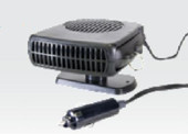 HOPKINS 12650 12V WINDOW DEFROSTER (BLACK) - CART Defrosts Windows; With Heat or Fan; Rotating Base; Tape Or Screw Mount; 12 Volt Power Supply; Not Programmable; Without Remote