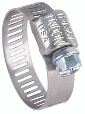 IDEAL DIVISN 6204051 MINI HOSE CLAMP 1/4 Inch To 5/8 Inch Clamping Range; Worm Gear Style; Stainless Steel; Single