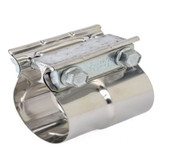 SPEEDFX EA009 5.5'LAP-JOINT BAND CLAMPS 5.5-5.625 Inch Diameter; Stainless Steel; Standard; 3 Inch Length Lap-Joint Band; Single