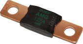 BLUE SEA 5102-BSS FUSE MEGA 125A/32V Bolt-On Fuse; MEGA/ AMG; 125 Ampere/ 32 Volt DC; Single