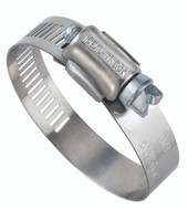 IDEAL DIVISN 5210051 CMP 1/2'SS BAND SAE SZ 10 9/16 Inch To 1-1/8 Inch Clamping Range; Worm Gear Style; Stainless Steel; Single