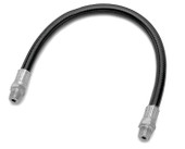PERFORM TOOL W54221 GREASE GUN FLEX HOSE For Use With Hand Grease Guns; 1/8 Inch NPT x 12 Inch Length; 3000 PSI Working Pressure; 10000 PSI Burst Pressure