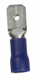 WIRTHCO 80828 VINYL QUICK DISCONNECT 1/4 Inch Vinyl Insulated Male Quick Disconnect; 16-14 Gauge Wire; Pack Of 25