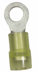 WIRTHCO 80863 NYLON RING TERMINAL #10 Nylon Insulated Ring Terminal; 12-10 Gauge Wire; Pack Of 5