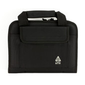 Leapers, Inc. - UTG Deluxe Single Pistol Case, Black PVC-PC01B Leapers, Inc. - UTG Deluxe Single Pistol Case, Black PVC-PC01B