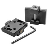 Leupold DeltaPoint Pro, Mount, Fits DeltaPoint Pro, Cross Slot, Matte Finish 120056