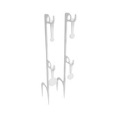 Birchwood Casey AR500 Gong, Rimfire Target Set, 1/4", 1-Hole, White, Includes 4 Round Steel Targets BC-41580 Birchwood Casey AR500 Gong, Rimfire Target Set, 1/4", 1-Hole, White, Includes 4 Round Steel Targets BC-41580