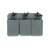 Haley Strategic Partners Thorax Incog, Triple Rifle Magazine Placard, Fits (3) Rifle Magazines, Includes MP2 Inserts, Gray TPC_IC_TRMP_MP2-1-3-GRY