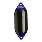 Polyform F-5 Twin Eye Fender 11" x 30" - Black