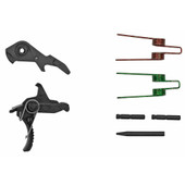 Hiperfire Enhanced Duty Trigger (EDT), Sharp Shooter, Trigger Assembly, Fits AR15/AR10, Medium 4.5 And 5.5 Lb Pulls, Black Finish EDTSS