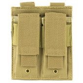NcSTAR Double Pistol Magazine Pouch, Nylon, Tan, MOLLE Straps for Attachment, Fits Two Standard Capacity Double Stack Magazines CVP2P2931T NcSTAR Double Pistol Magazine Pouch, Nylon, Tan, MOLLE Straps for Attachment, Fits Two Standard Capacity Double Stack Magazines CVP2P2931T