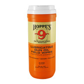 Hoppe's Large Lubricating Gun Oil Field Wipes, Canister of 120 Wipes 9GO Hoppe's Large Lubricating Gun Oil Field Wipes, Canister of 120 Wipes 9GO
