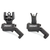 TROY Industries 45 Degree Battle Sight, Fits Picatinny, Black, M4 Front Sight and Dioptic Rear SSIG-45S-MDBT-00
