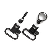 Uncle Mike's QD 115 CF Swivel, 1", Fits Winchester & Marlin Lever Action, Black 13312